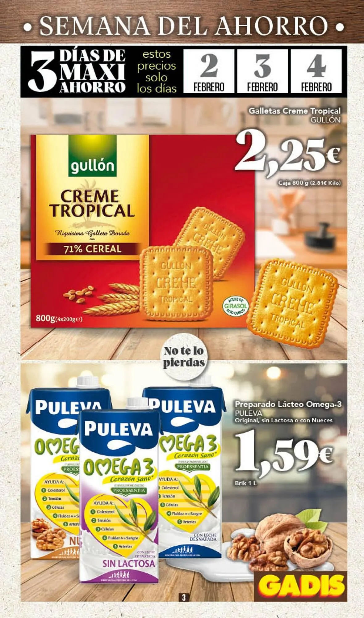 Catálogo de Folleto Gadis 29 de enero al 4 de febrero 2026 - Página 3