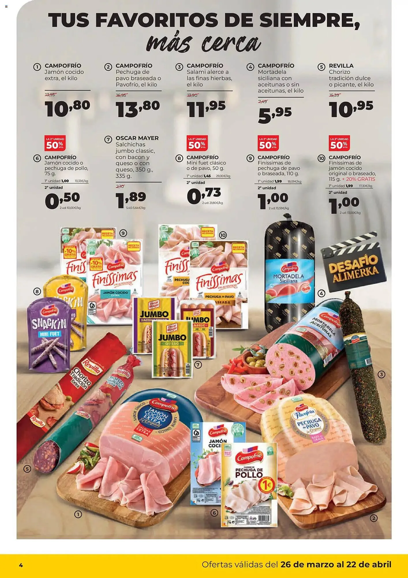 Catálogo de Folleto Alimerka 26 de marzo al 22 de abril 2026 - Página 4