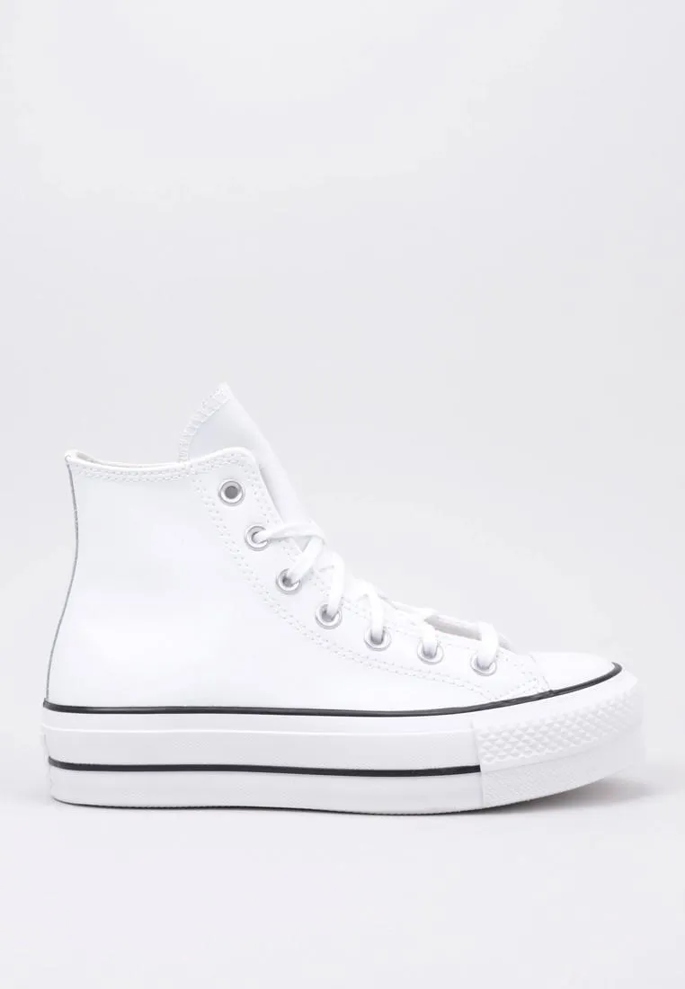 Zapatillas Mujer CONVERSE Chuck Taylor All Star Platform Leather High-Top Blanco