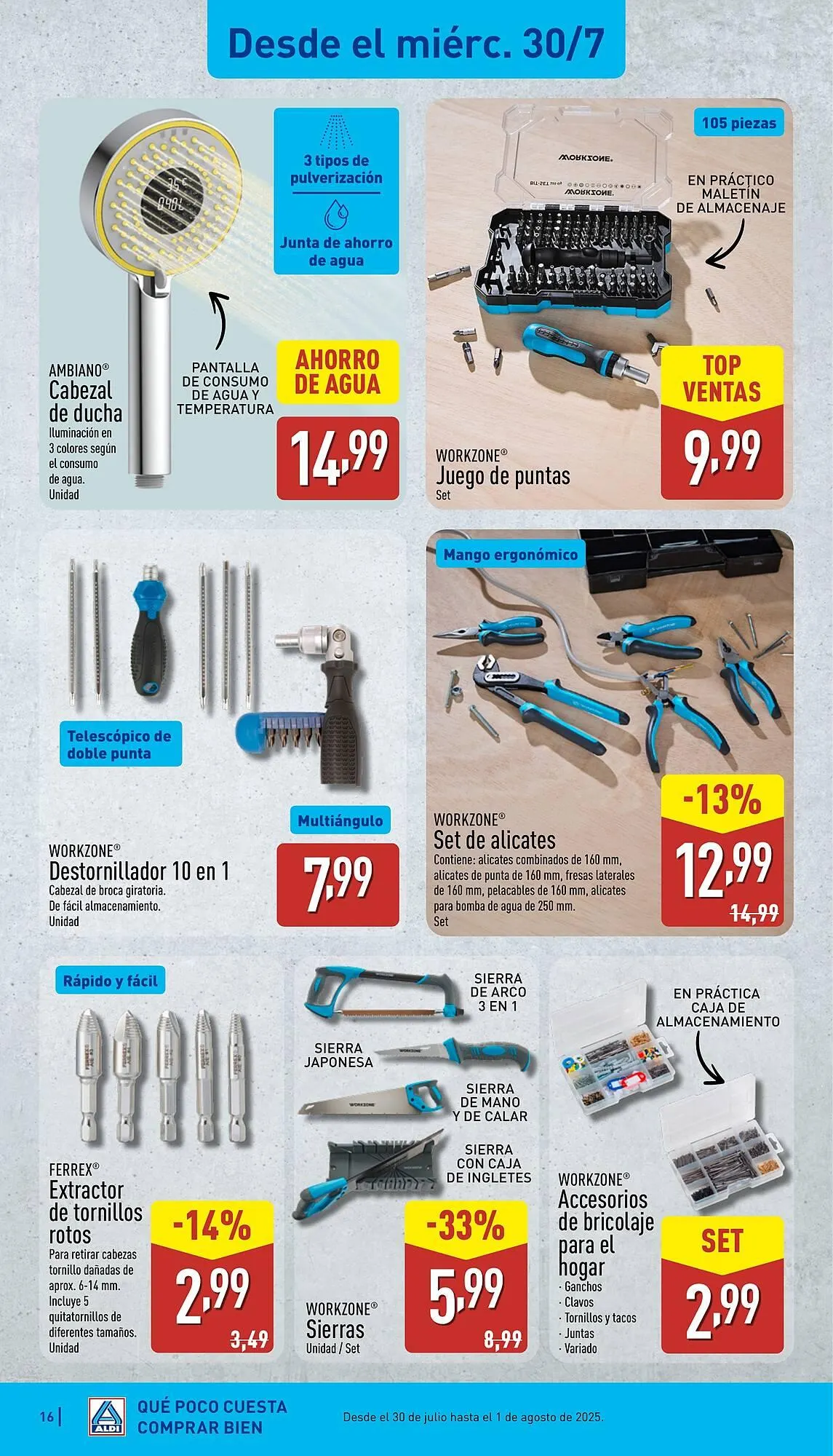 Catálogo de Folleto ALDI 28 de julio al 3 de agosto 2025 - Página 16
