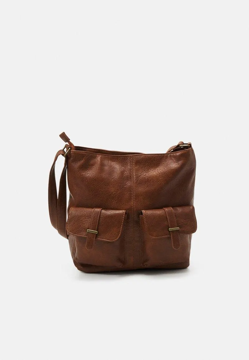 Bolso de mano - cognac