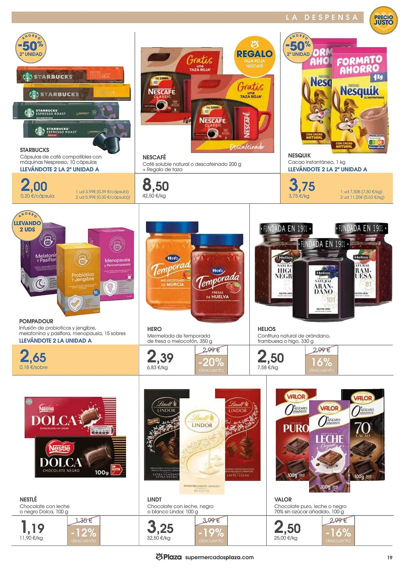 Catálogo de Folleto Supermercados Plaza 23 de abril al 6 de mayo 2026 - Página 19