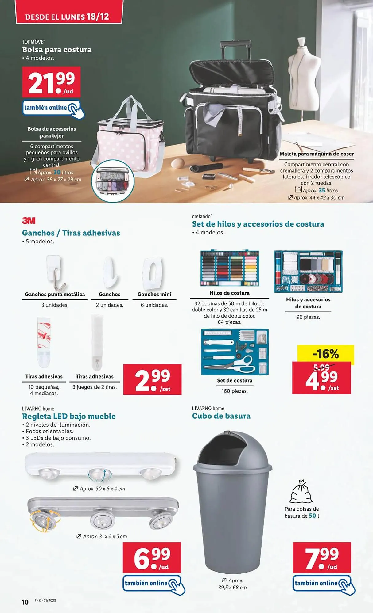 Catálogo de Folleto Lidl 18 de diciembre al 24 de diciembre 2023 - Página 36