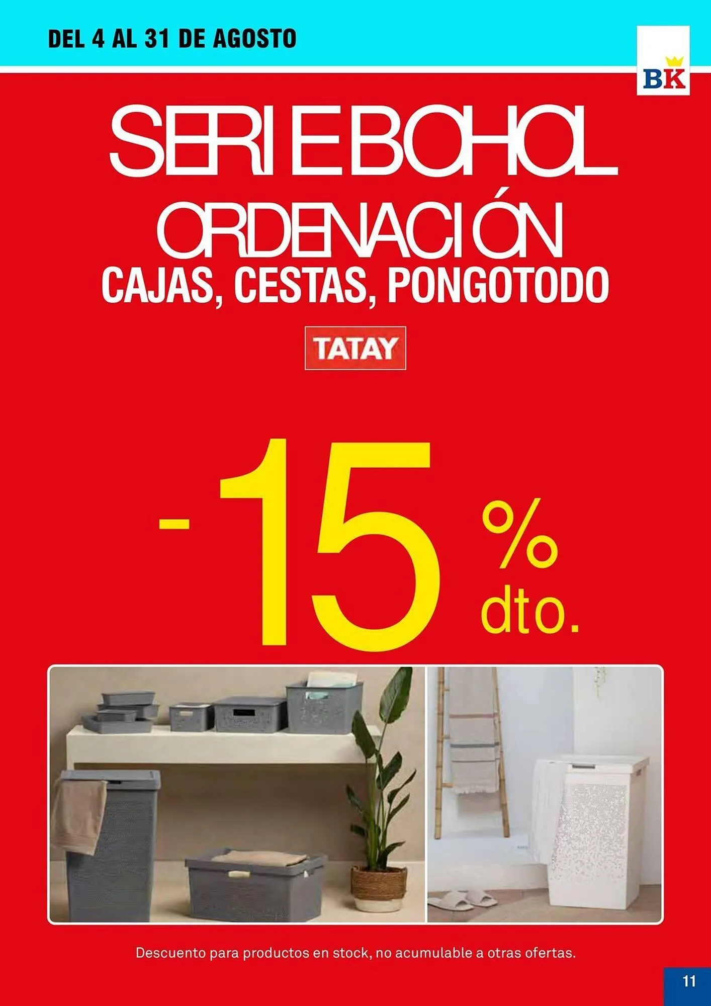 Catálogo de Folleto Bricoking 14 de agosto al 31 de agosto 2025 - Página 11