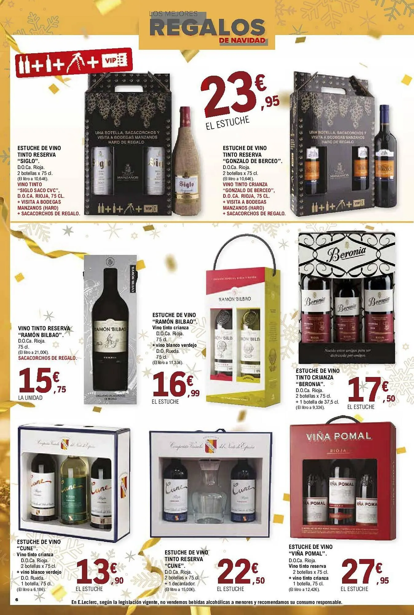 Catálogo de Folleto E.Leclerc 13 de diciembre al 5 de enero 2024 - Página 6