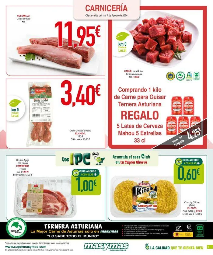 Catálogo de Oferta válida del 1 al 7 de Agosto de 2024 1 de agosto al 7 de agosto 2024 - Página 3