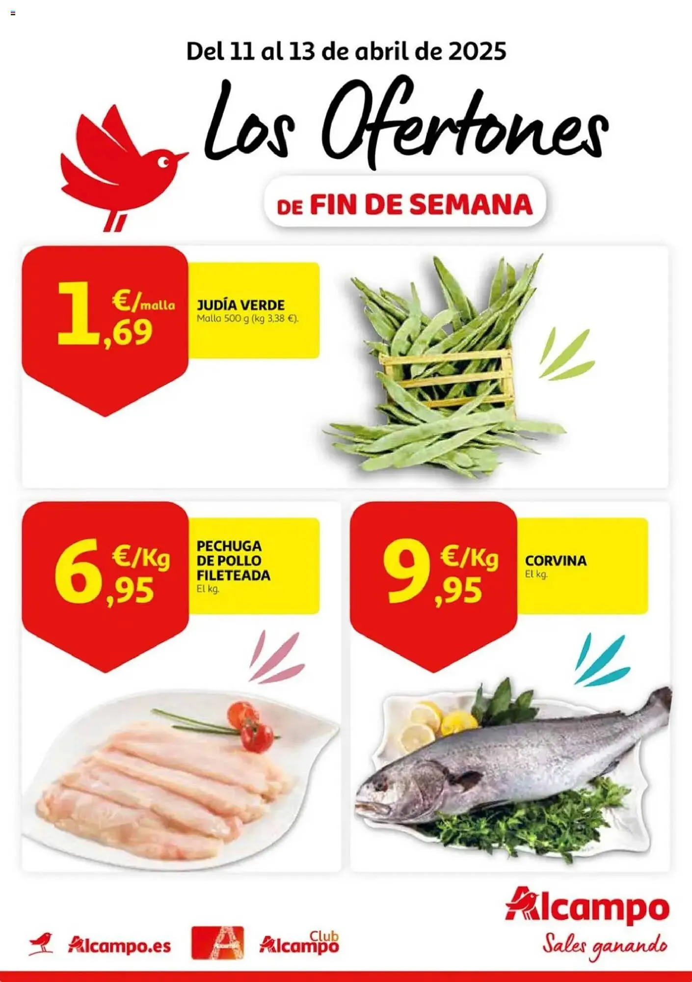 Catálogo de Folleto Alcampo 11 de abril al 13 de abril 2025 - Página 1