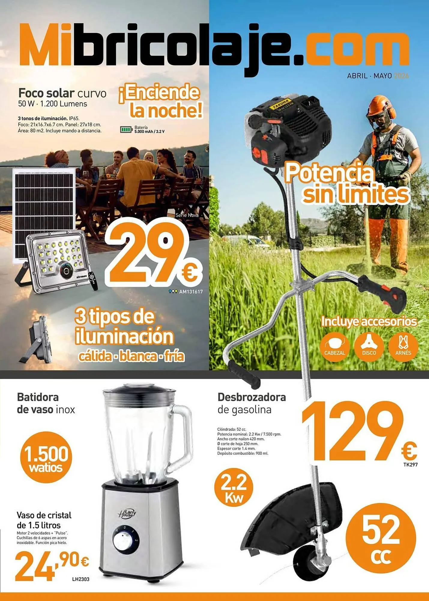 Catálogo de Catálogo Mi Bricolaje 8 de abril al 31 de mayo 2026 - Página 1
