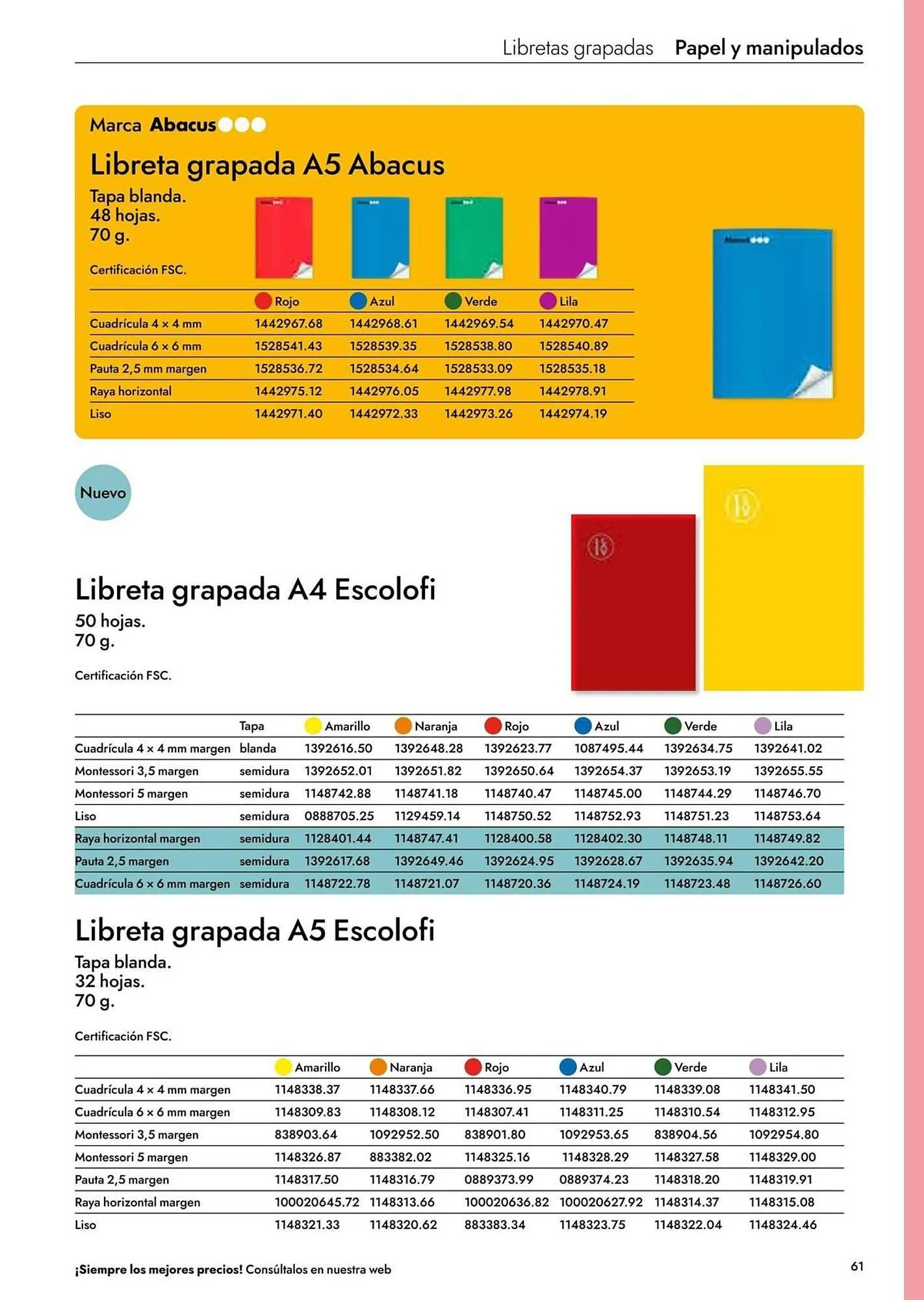 Catálogo de Catálogo Abacus 20 de abril al 31 de agosto 2027 - Página 63