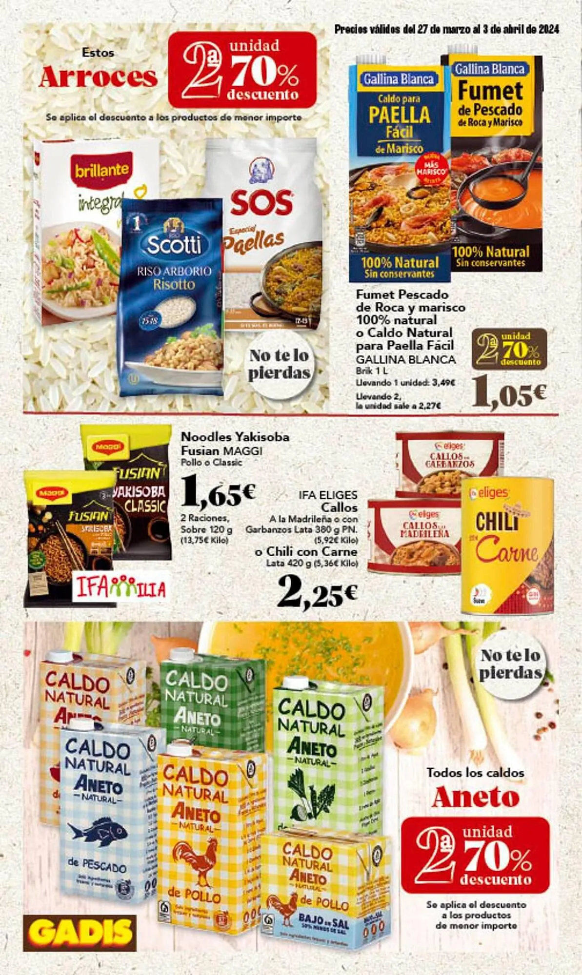 Catálogo de Folleto Gadis 27 de marzo al 3 de abril 2024 - Página 26