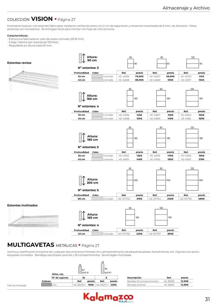 Catálogo de Mobiliario de Oficina 27 de marzo al 31 de diciembre 2025 - Página 31