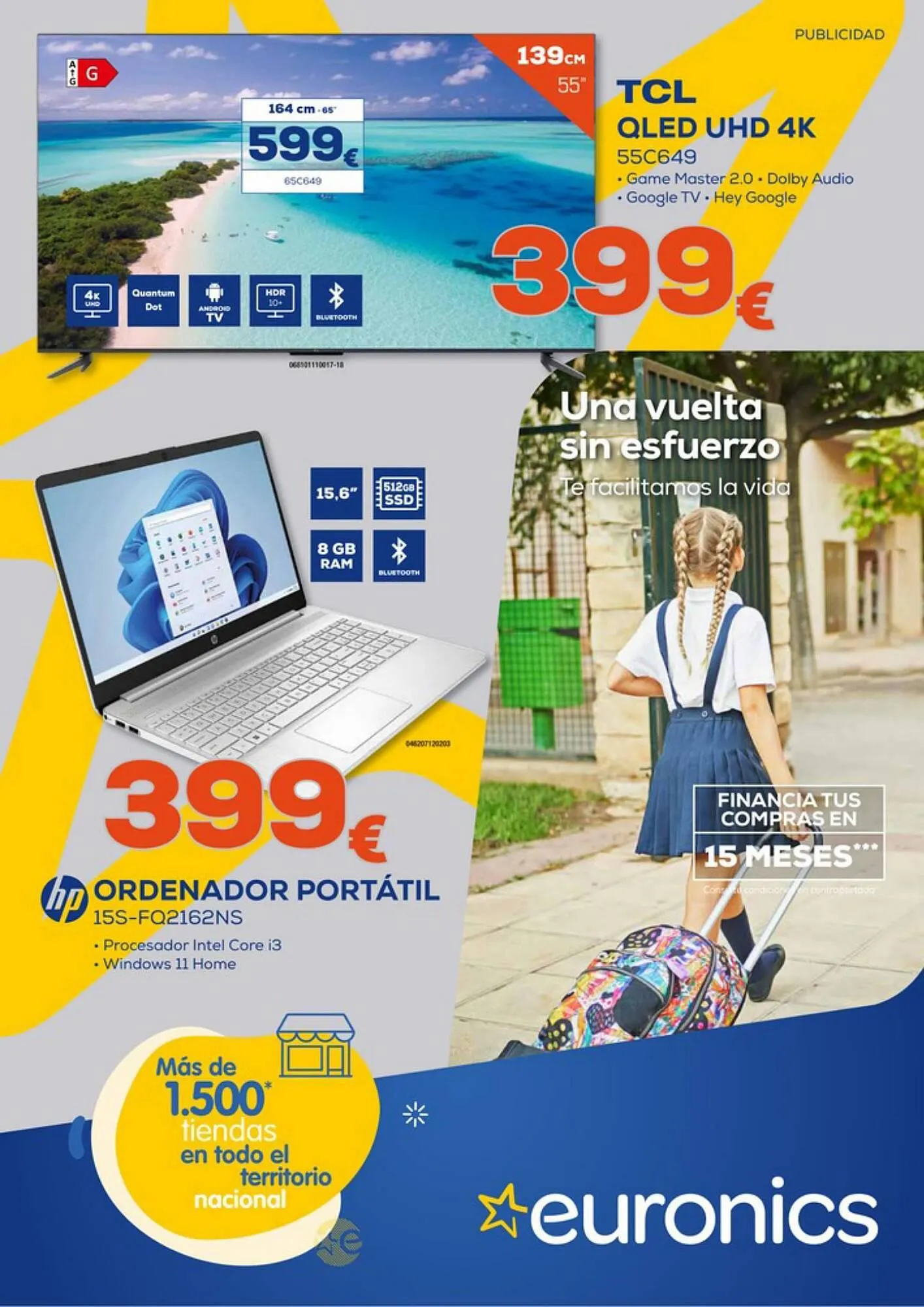 Catálogo de Folleto Euronics 29 de agosto al 24 de septiembre 2023 - Página 1