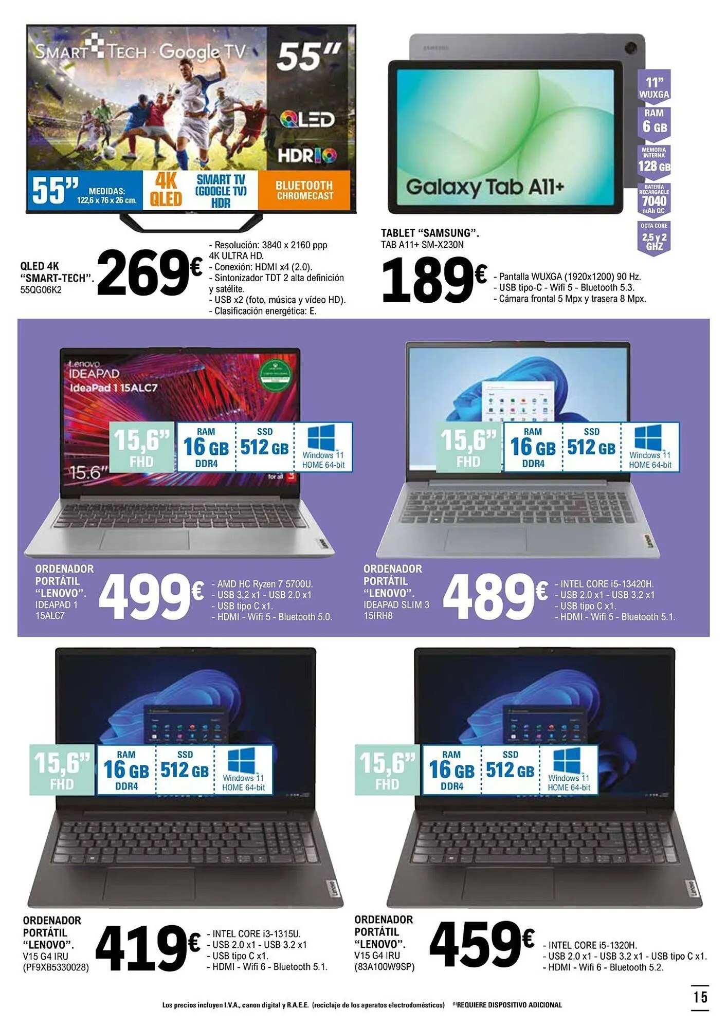 Catálogo de Catálogo E.Leclerc 28 de enero al 7 de febrero 2026 - Página 15