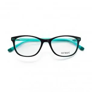 PACK Gafas graduadas Urban PARIS C71 Bicolor negro y turquesa
