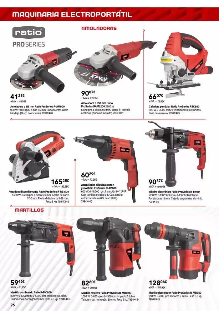 Catálogo de La mayor red de ferreterías y suministros del país 7 de abril al 31 de diciembre 2025 - Página 26