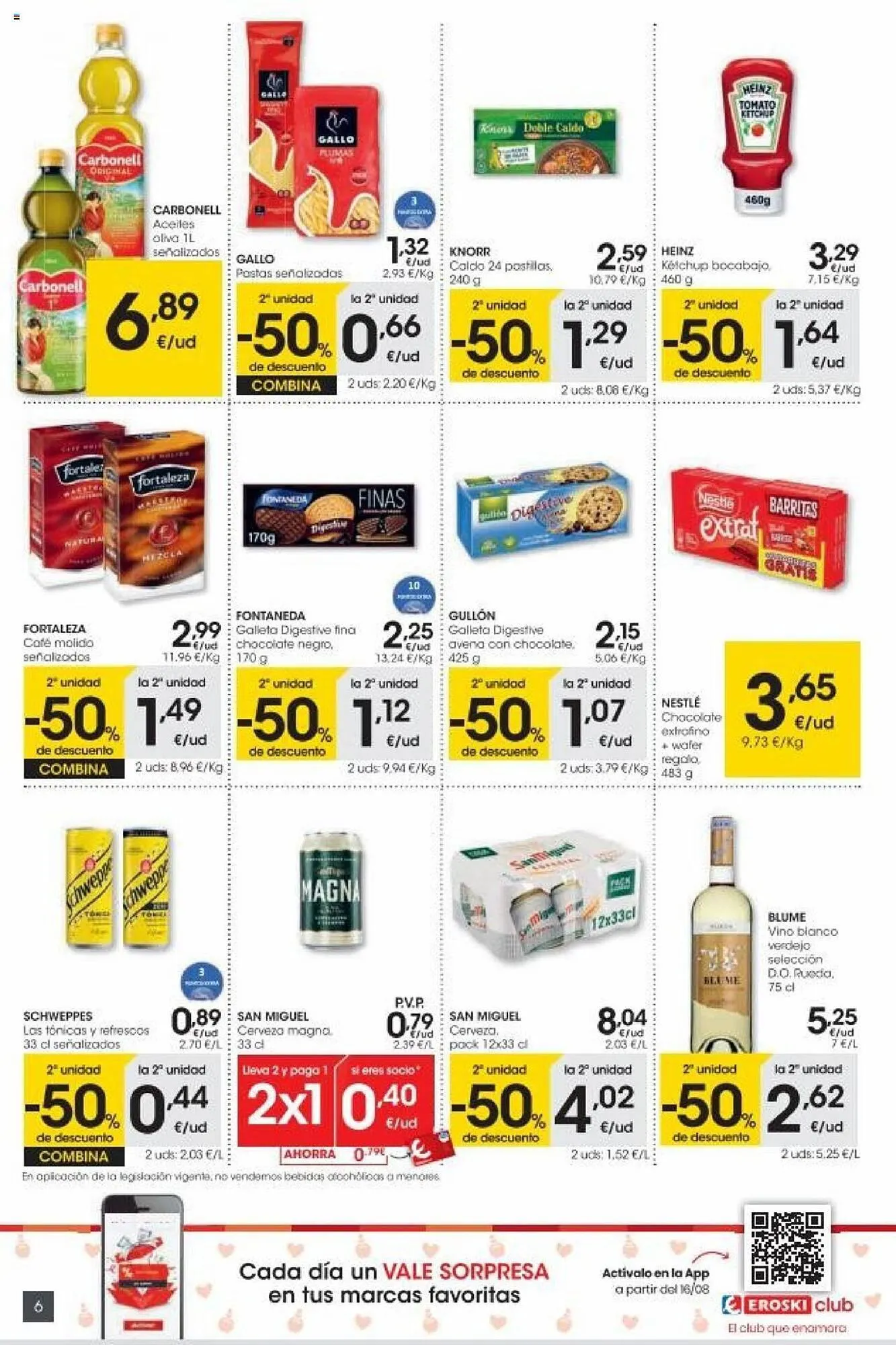 Catálogo de Folleto Eroski 10 de agosto al 22 de agosto 2023 - Página 6