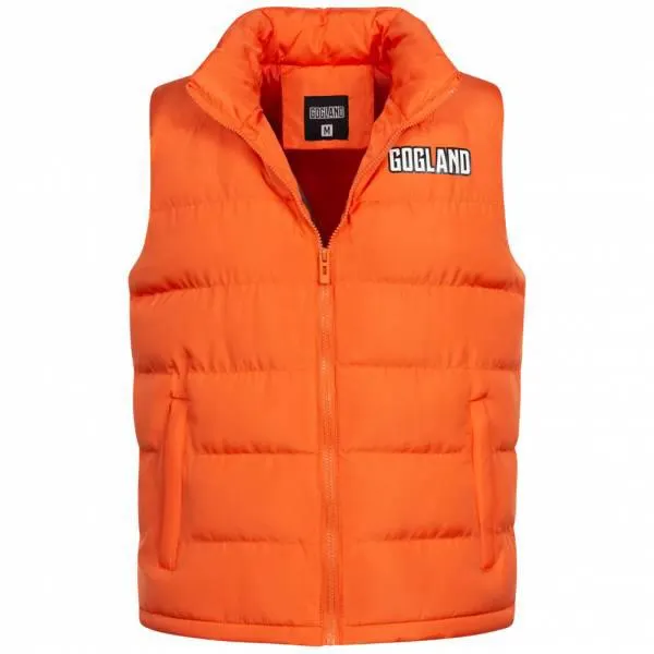 GOGLAND ® "Tjörn" Unisex Chaleco acolchado naranja