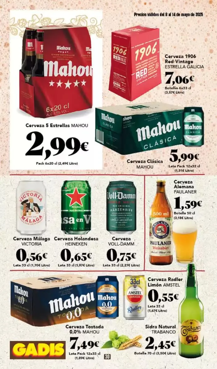 Catálogo de Catálogo Gadis 8 de mayo al 14 de mayo 2025 - Página 30