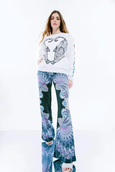 Custo Barcelona Fleare Poseidonia - Pantalones