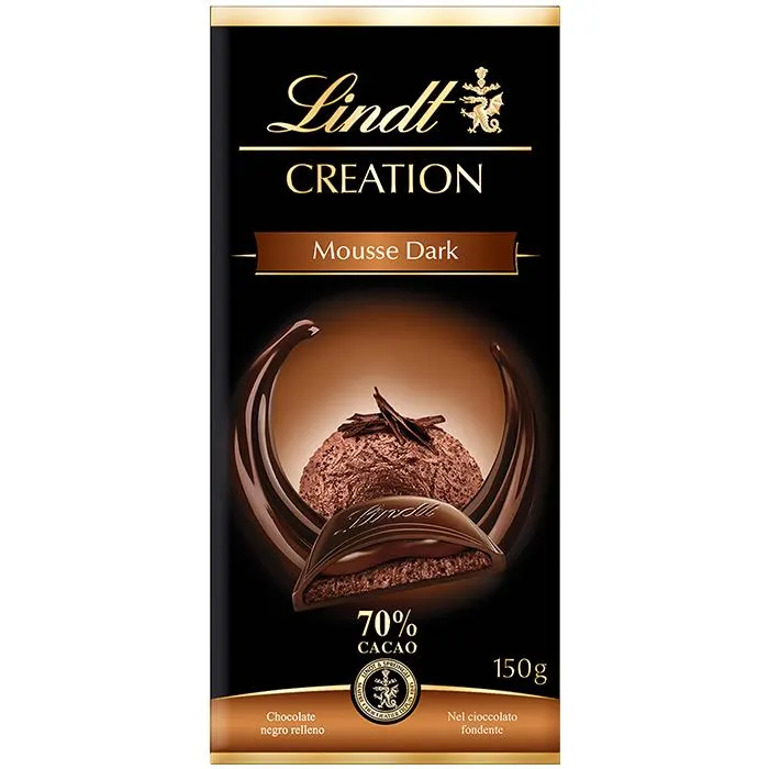 Tableta de Chocolate Creation Mousse 70% Cacao 150g - Lindt