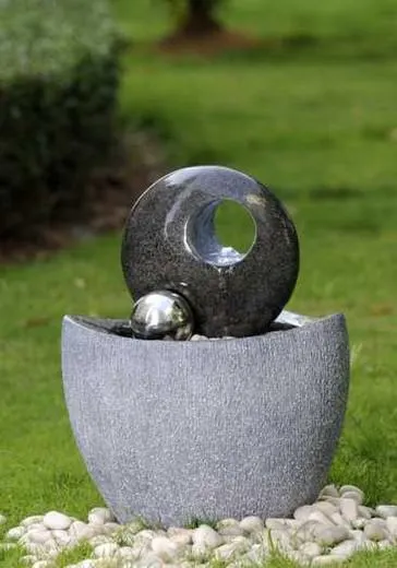 Fuente circulo de diseño