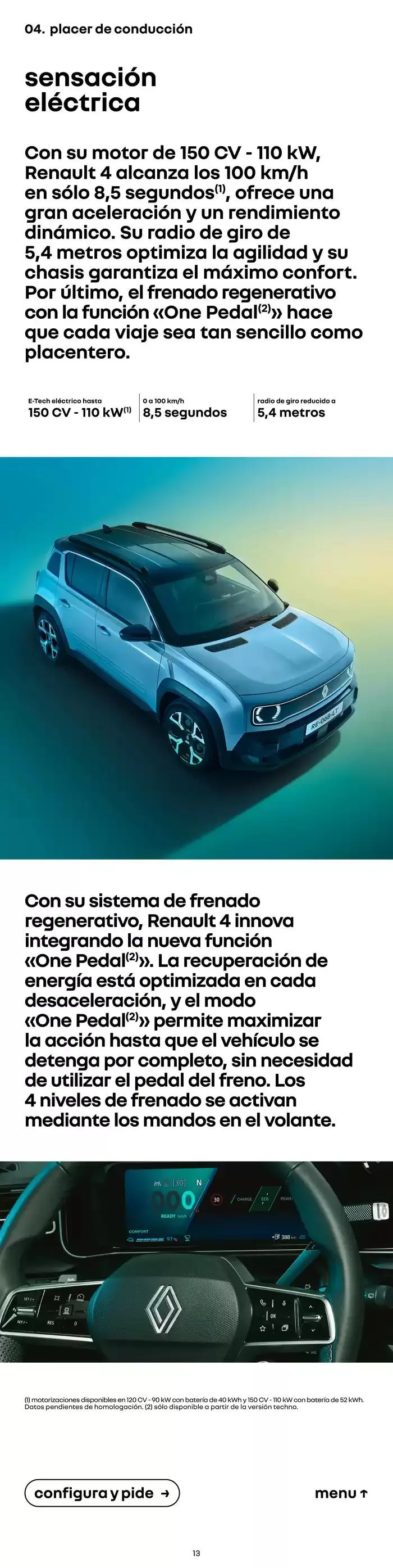 Catálogo de Renault 4 E-Tech Eléctrico 15 de mayo al 15 de mayo 2026 - Página 13