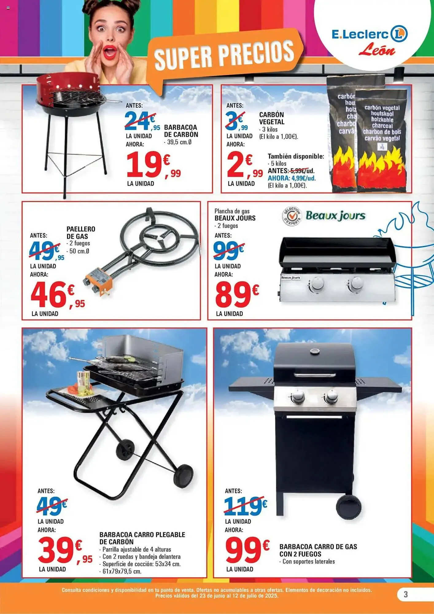 Catálogo de Folleto E.Leclerc 23 de junio al 12 de julio 2025 - Página 3