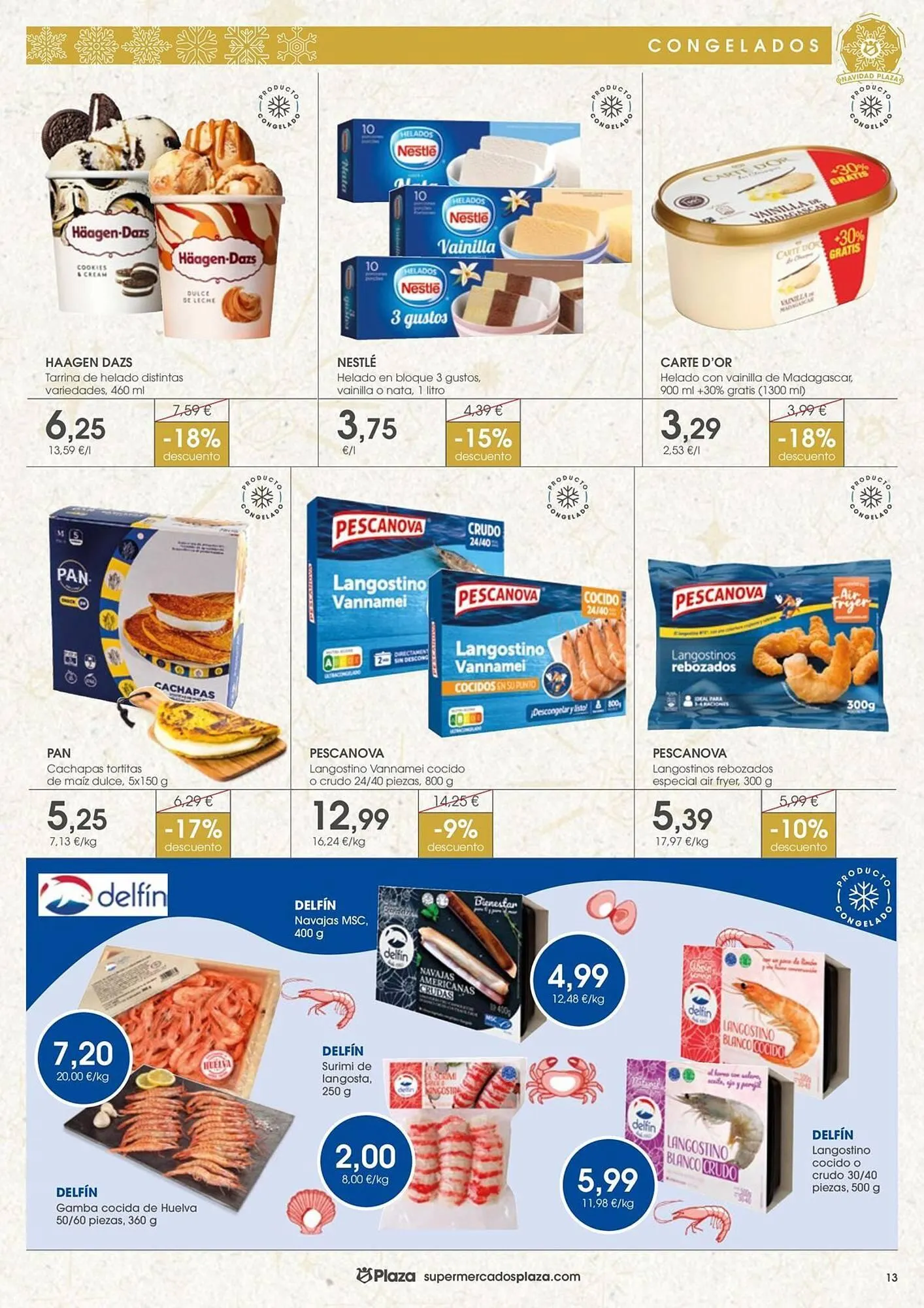 Catálogo de Folleto Supermercados Plaza 4 de diciembre al 17 de diciembre 2025 - Página 13