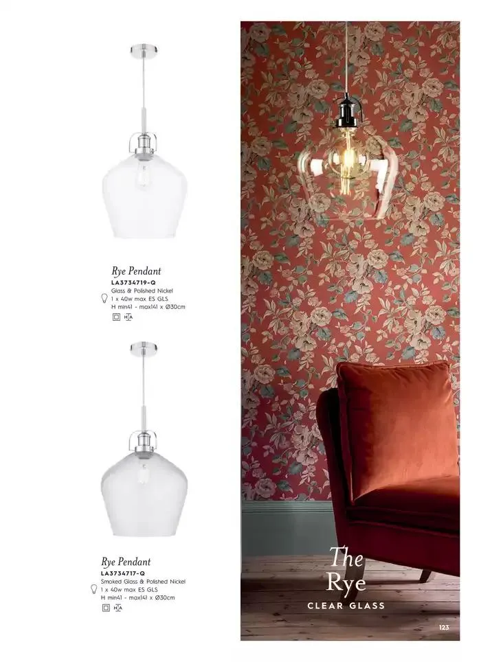 Catálogo de Lighting & Mirror Collection 12 de marzo al 31 de agosto 2025 - Página 125