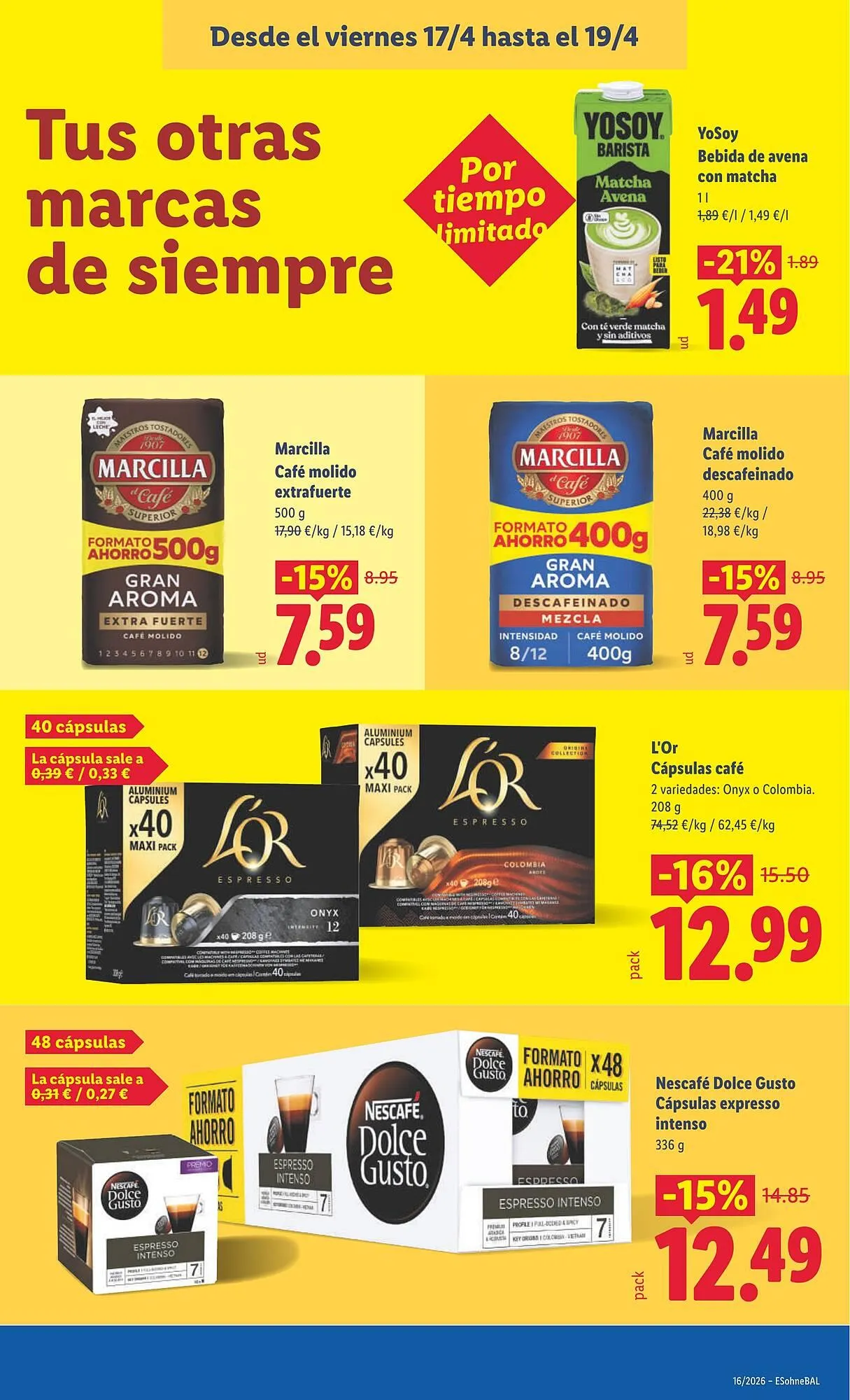 Catálogo de Catálogo Lidl 13 de abril al 19 de abril 2026 - Página 37