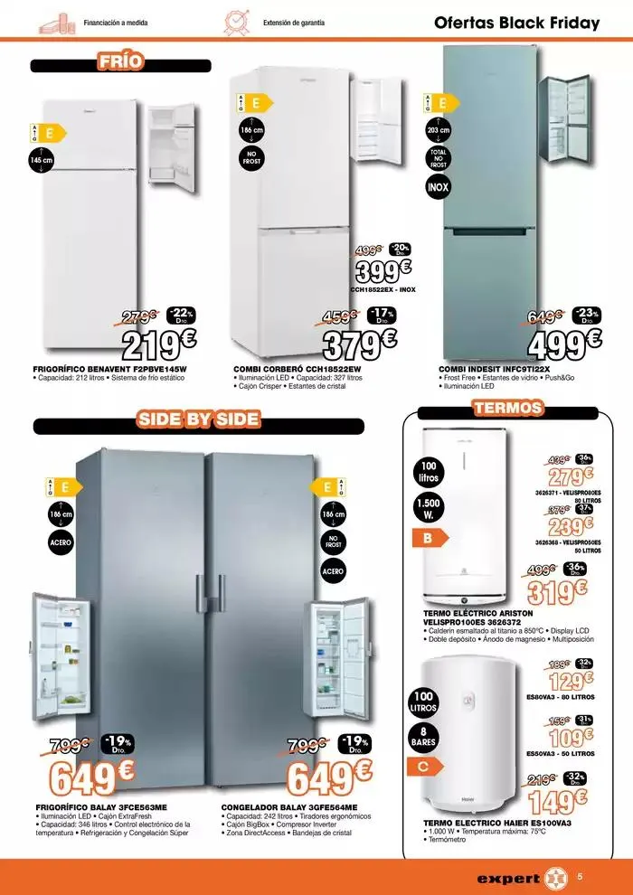 Catálogo de OFERTAS BLACK FRIDAY 20 de noviembre al 30 de noviembre 2024 - Página 5