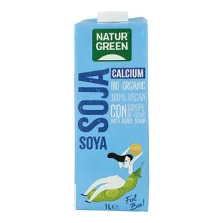 Bebida de Soja Calcio Bio NaturGreen 1 L