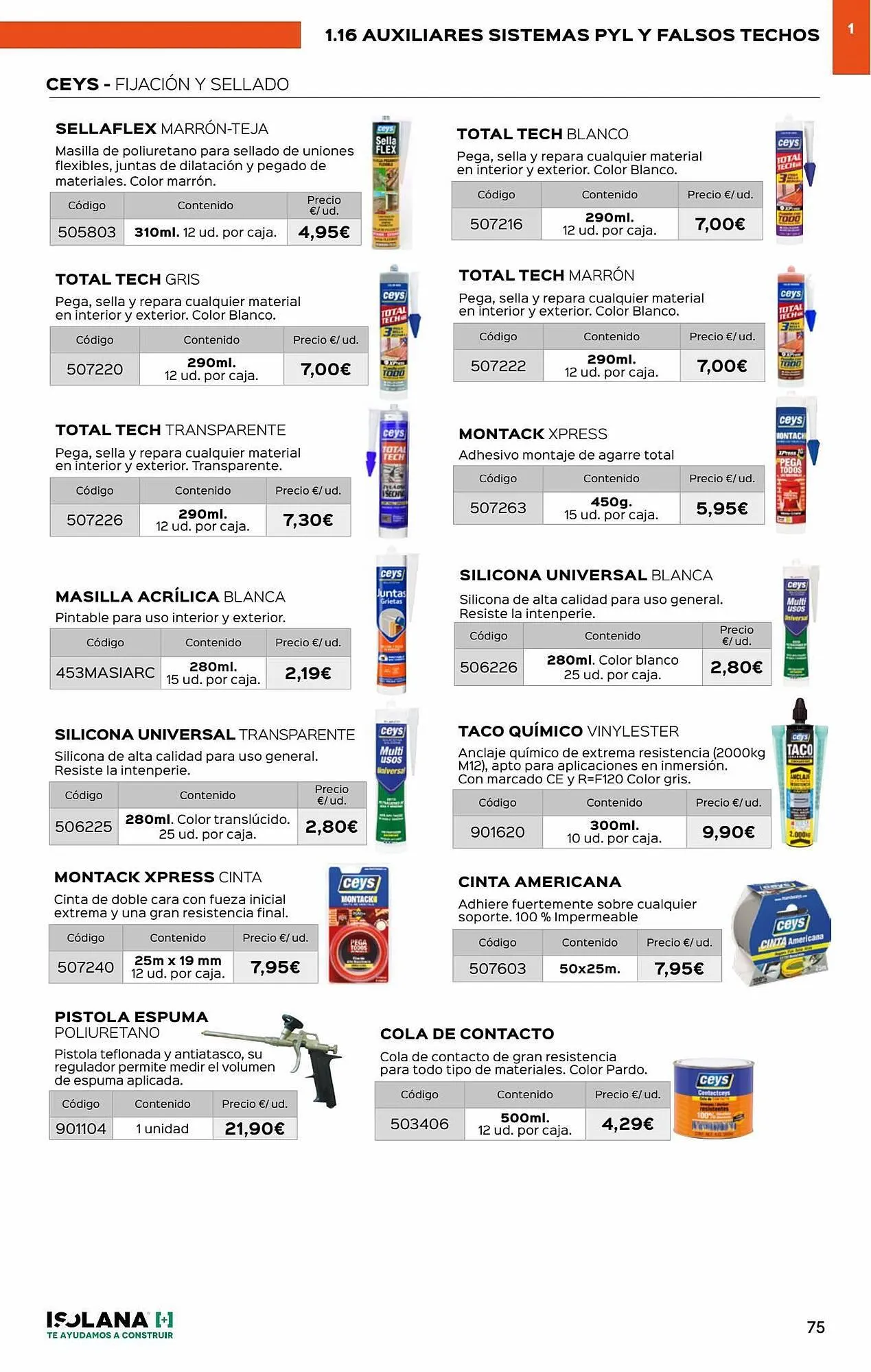 Catálogo de Folleto Isolana 30 de mayo al 31 de diciembre 2023 - Página 70