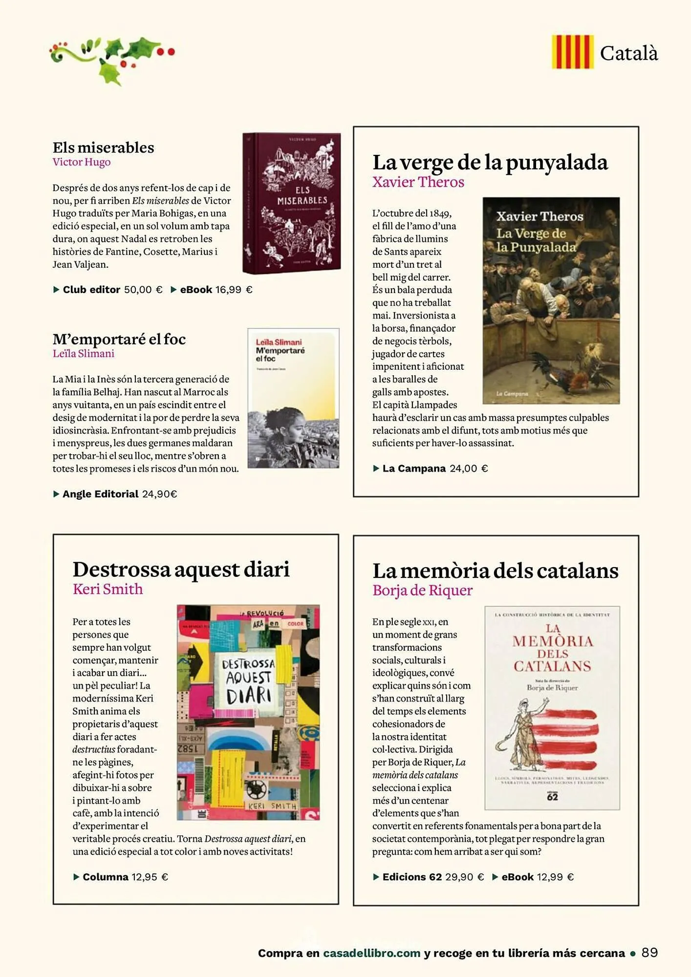 Catálogo de Catálogo Casa del Libro 19 de noviembre al 31 de enero 2026 - Página 89