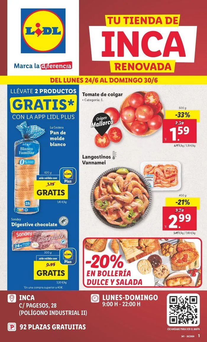 Catálogo de Catálogo Lidl 24 de junio al 30 de junio 2024 - Página 1