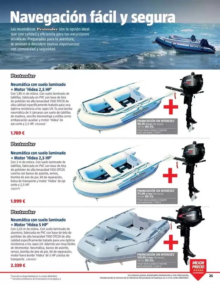 Catálogo de Náutica. Navegación y diversón 8 de abril al 9 de mayo 2025 - Página 25