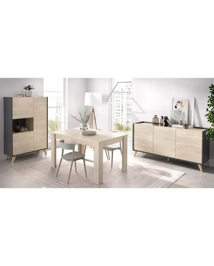 Aparador comedor con mesa elevable en Nattex