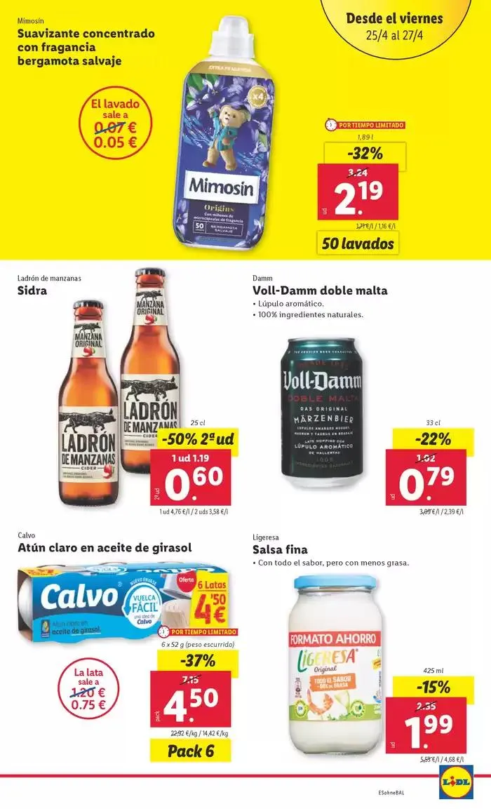 Catálogo de ¡Bazar Lidl! Ofertas válidas del 21/04 al 27/04 21 de abril al 27 de abril 2025 - Página 54