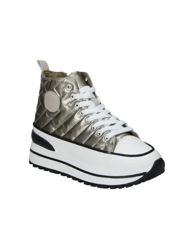 Zapatillas con plataforma doradas STAY E35-1927