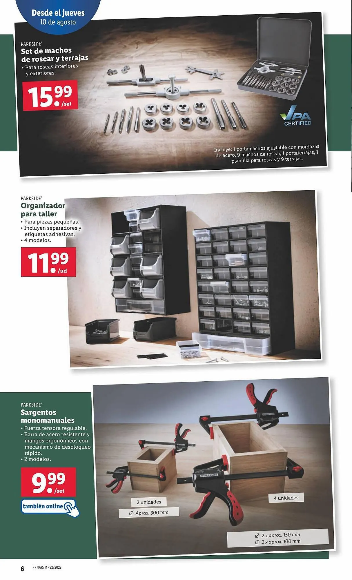 Catálogo de Folleto Lidl 10 de agosto al 16 de agosto 2023 - Página 6