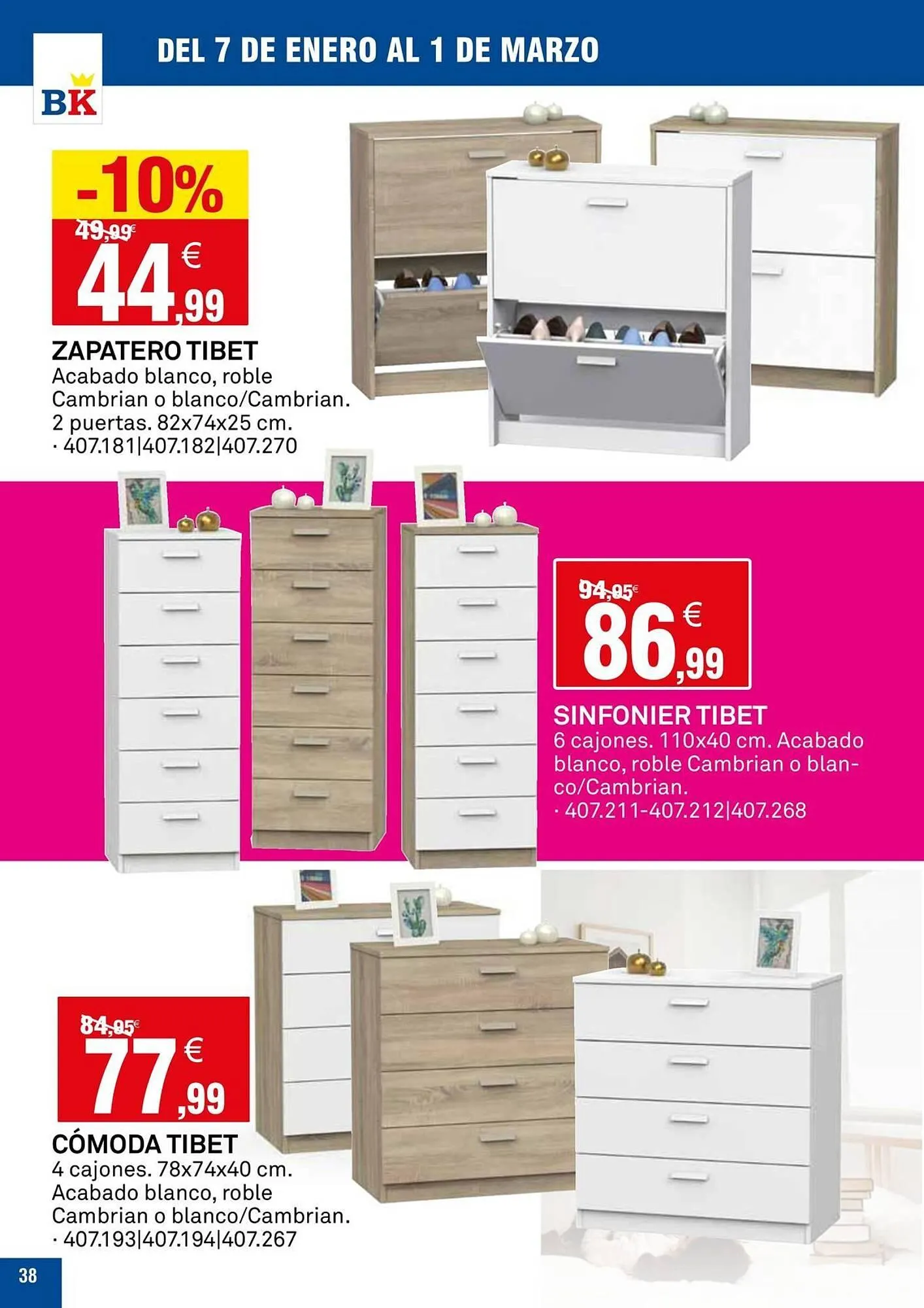 Catálogo de Catálogo Bricoking 7 de enero al 1 de marzo 2026 - Página 38