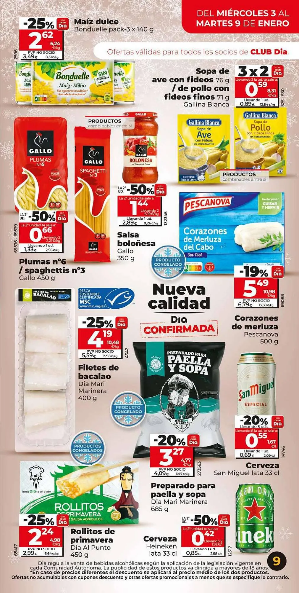 Catálogo de Folleto Maxi Dia 3 de enero al 9 de enero 2024 - Página 9