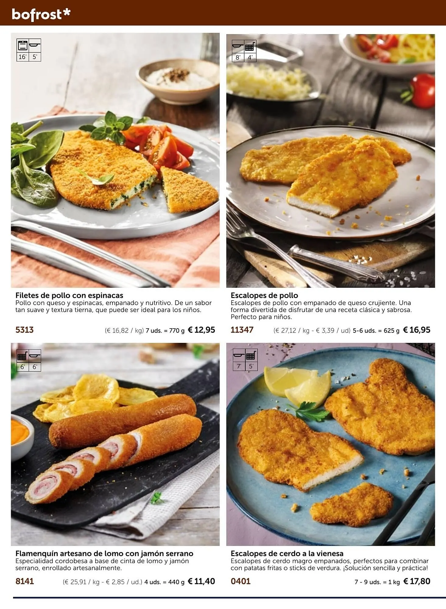 Catálogo de Folleto Bofrost 3 de marzo al 31 de agosto 2025 - Página 68