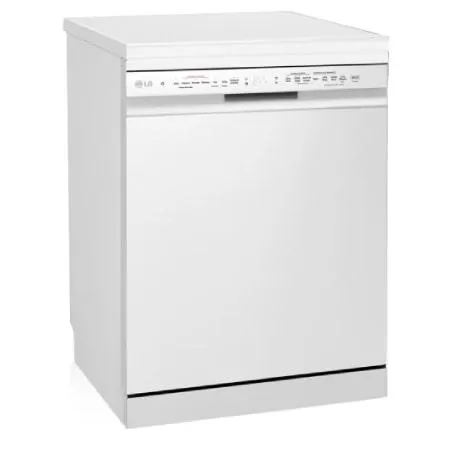 Lavavajillas LG QuadWash ™ , con lavado a vapor, Blanco, D