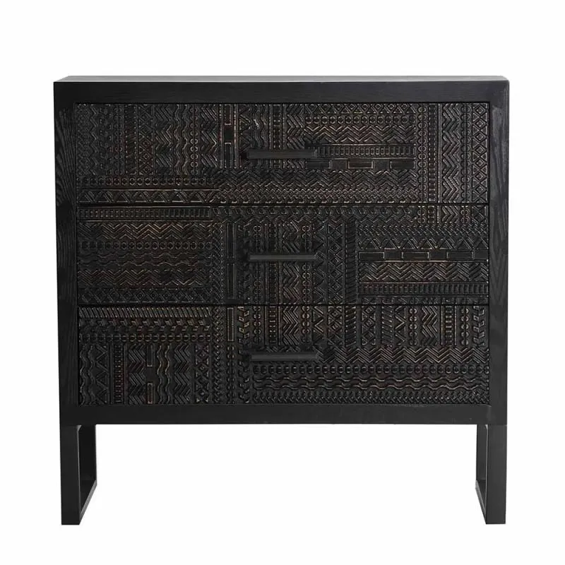 Antrim chest of drawers, black
