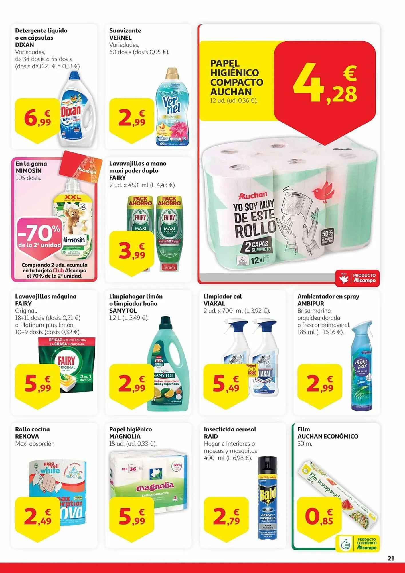 Catálogo de Folleto Alcampo 1 de julio al 14 de julio 2025 - Página 21