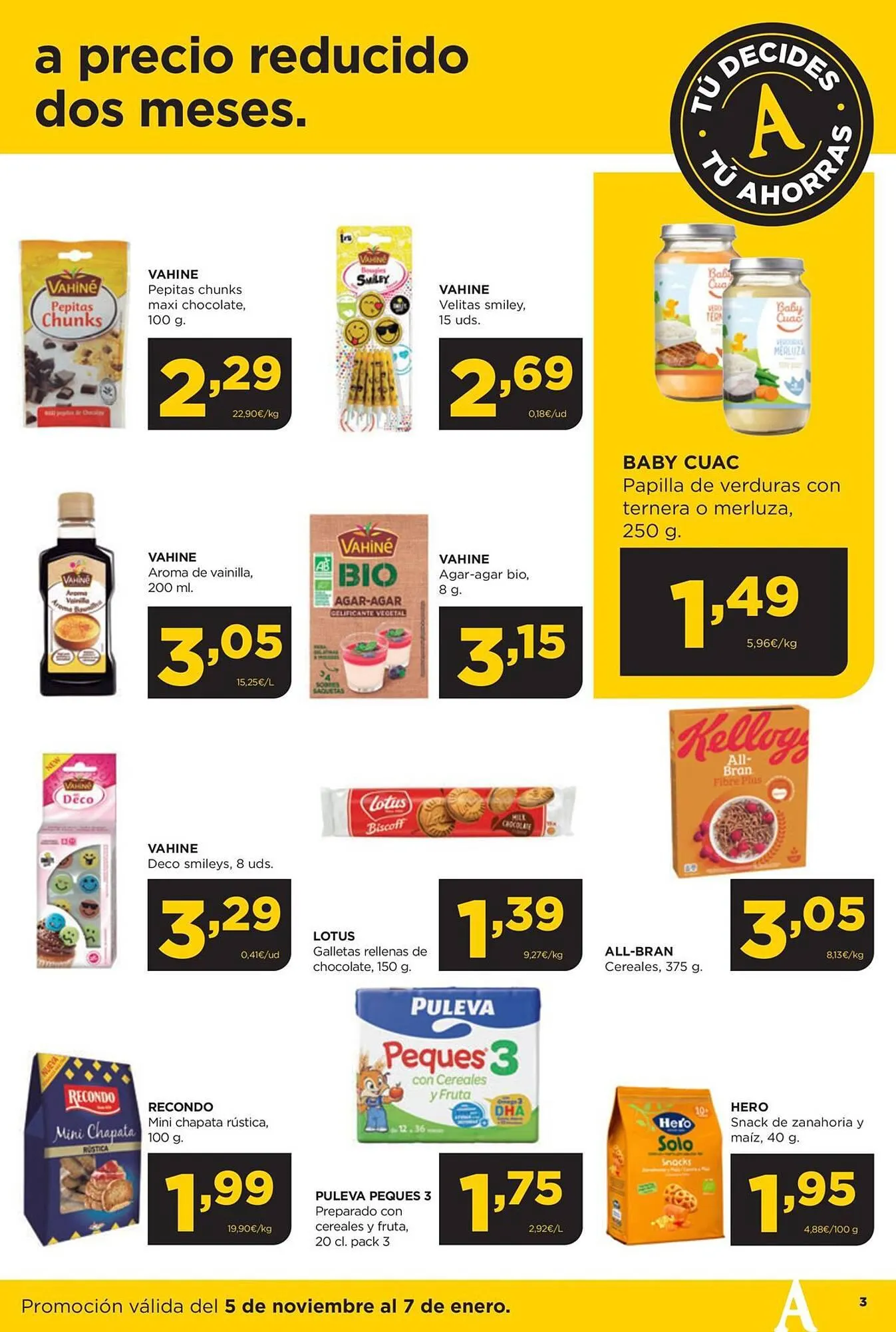 Catálogo de Folleto Alimerka 5 de noviembre al 7 de enero 2024 - Página 3