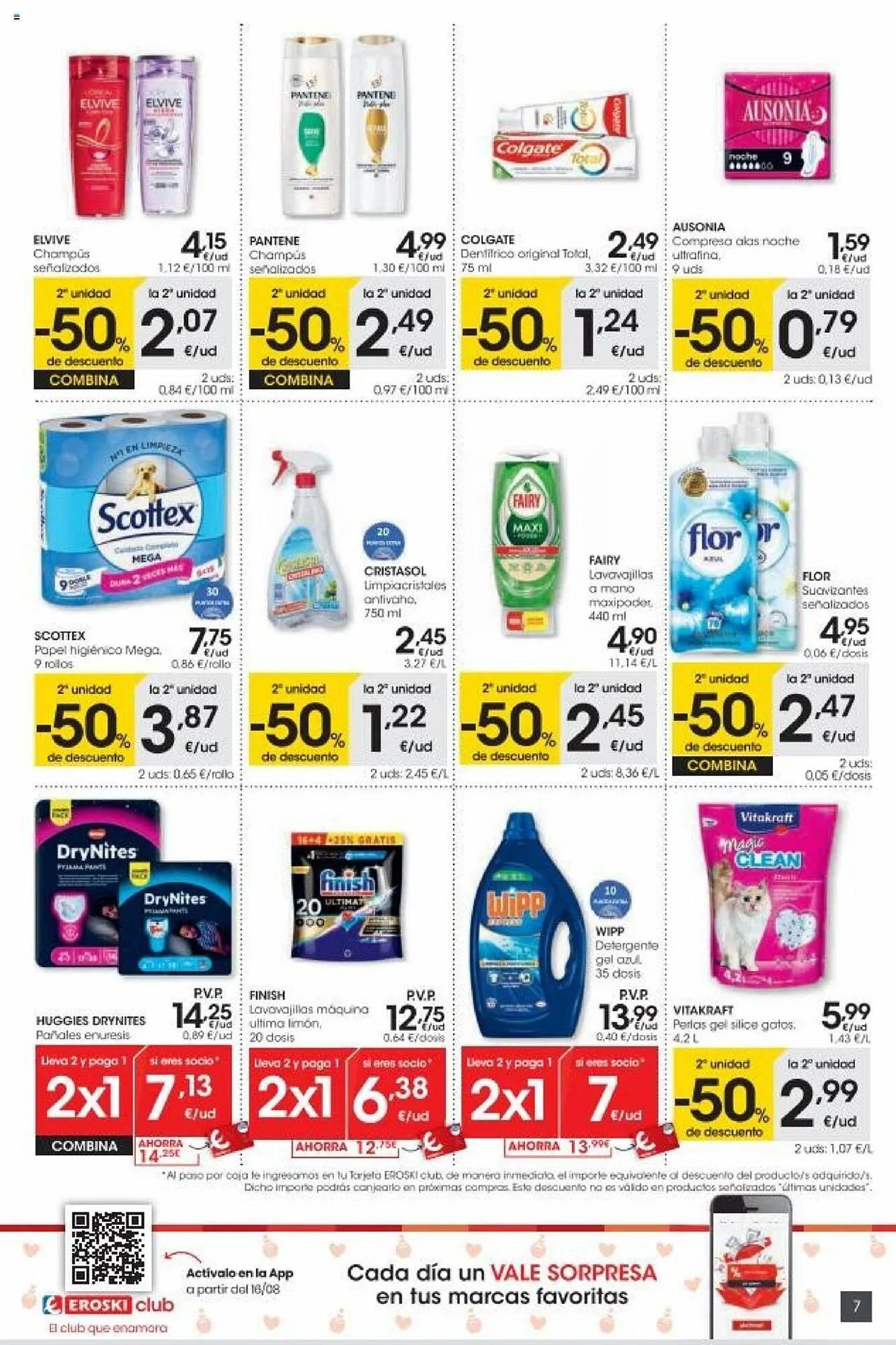Catálogo de Folleto Eroski 10 de agosto al 22 de agosto 2023 - Página 7