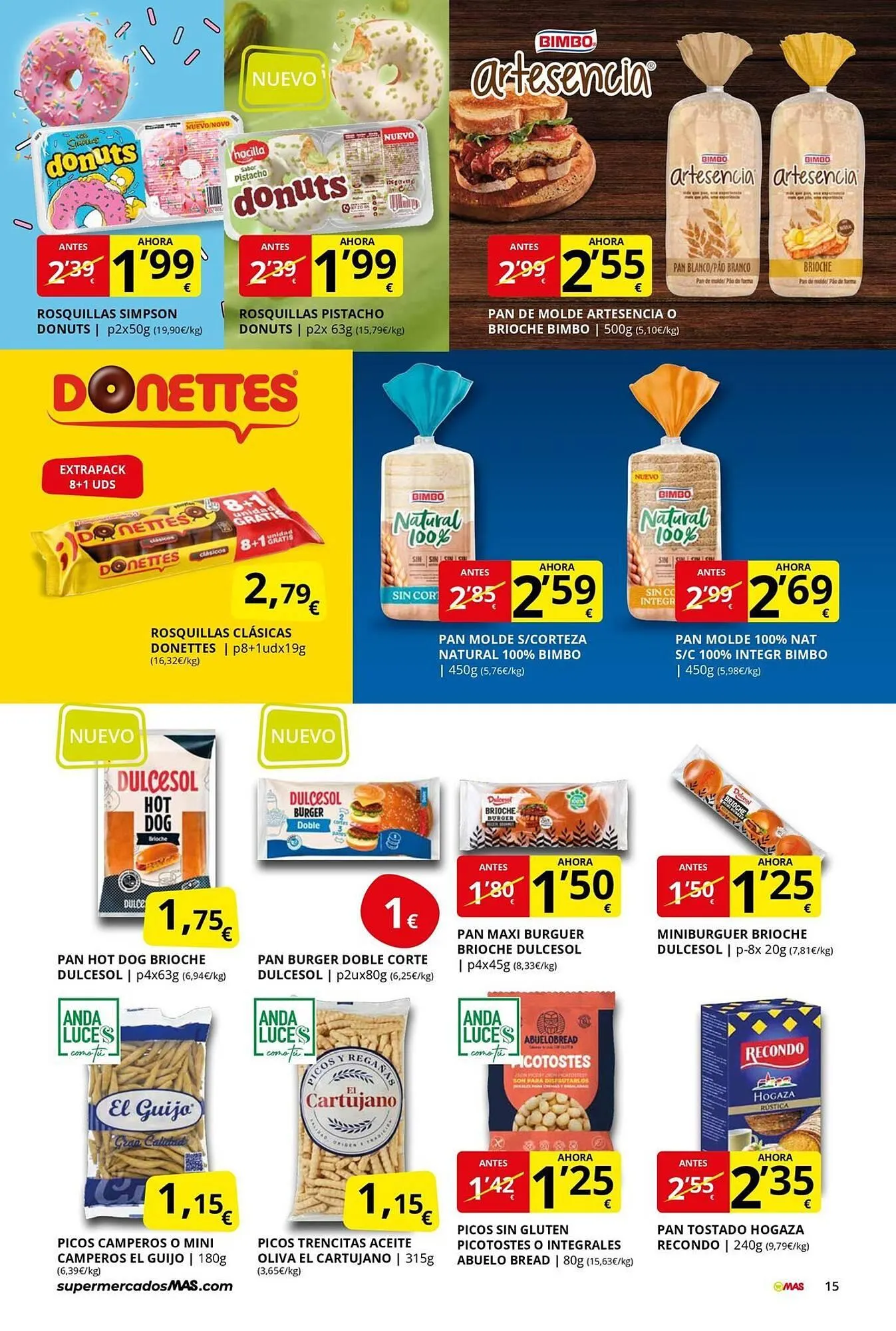 Catálogo de Folleto Supermercados MAS 27 de marzo al 29 de abril 2026 - Página 15