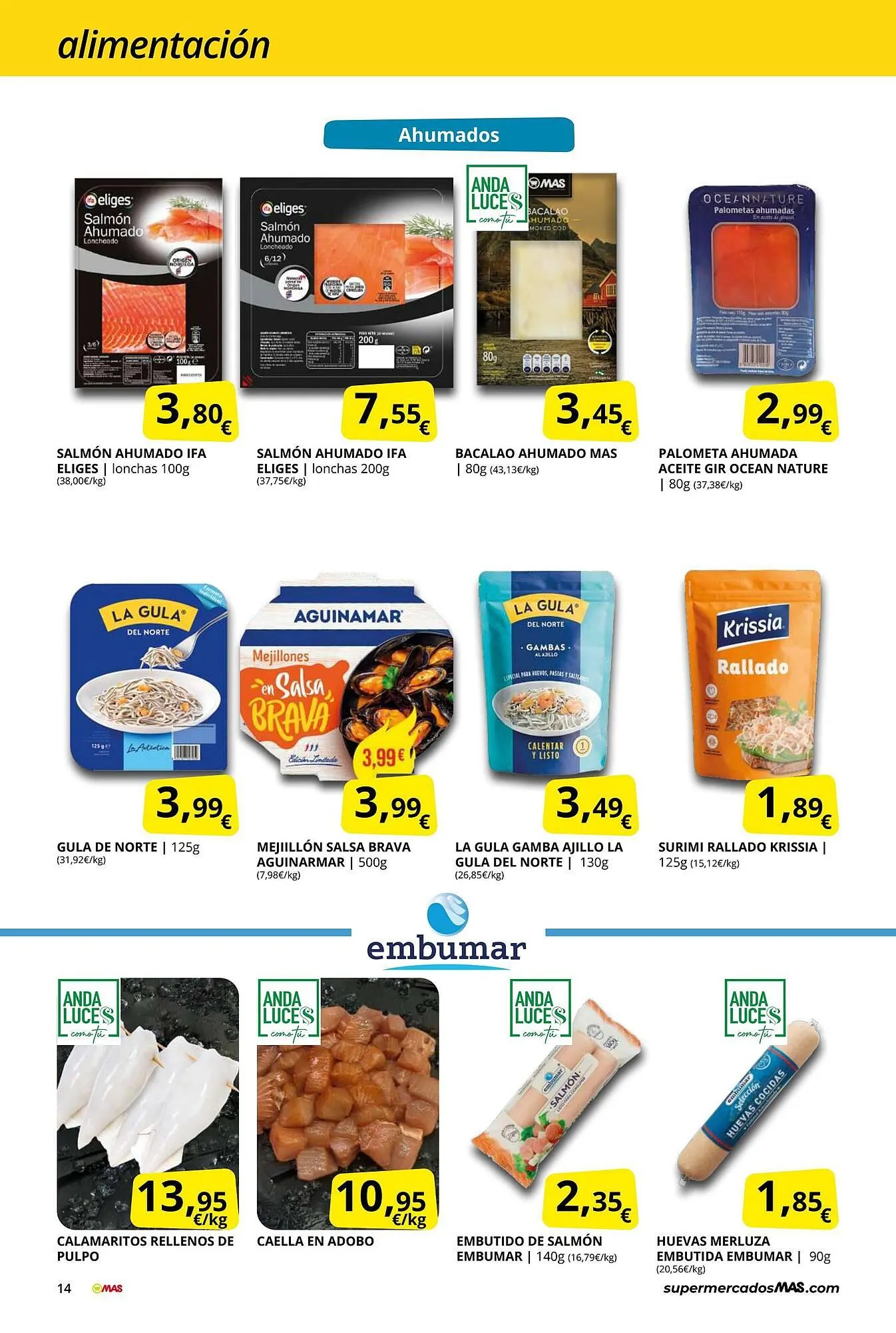 Catálogo de Folleto Supermercados MAS 29 de agosto al 30 de septiembre 2025 - Página 14